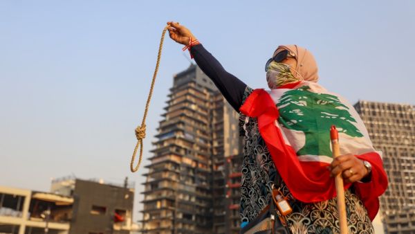 The explosion piled on new misery for Lebanese already reeling from the coronavirus pandemic and the country's worst economic crisis in decades. As well as killing more than 190 people, the explosion injured at least 6,500 and left 300,000 homeless. ANWAR AMRO / AFP