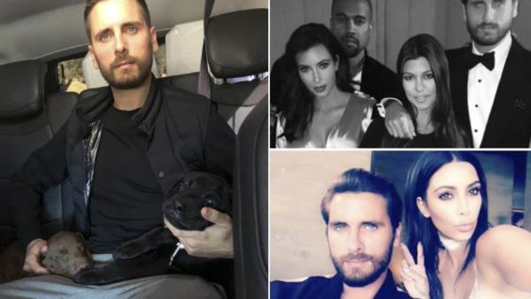 كيم كارداشيان وسكوت ديسك وكورتني كارداشيان