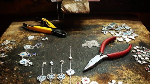 Adam Elwan’s pieces are hand-made by Cairo’s veteran craftsmen. (Instagram/Adam Elwan)