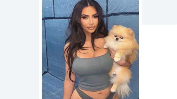 كلب كيم كاردشيان