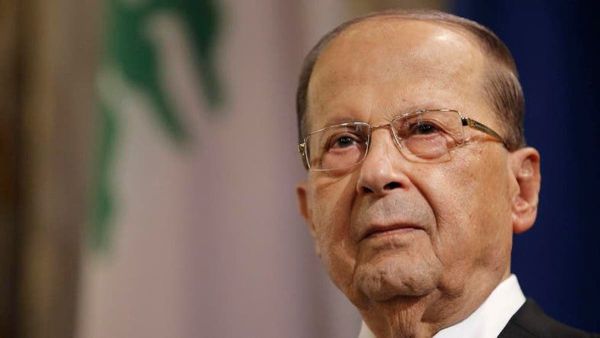 Lebanon's President Michel Aoun. (AFP)