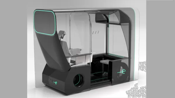 Self-Driving Taxi Concept Wins ‘New Designers’ Ford Award