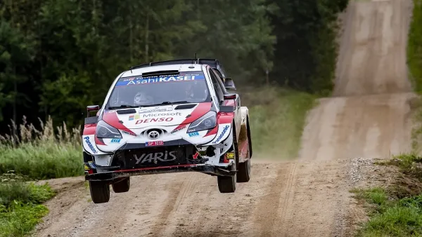 Gazoo Racing Team Achieves Podium Place and Power Stage Win at Rally Estonia During 2020 World Rally Championship