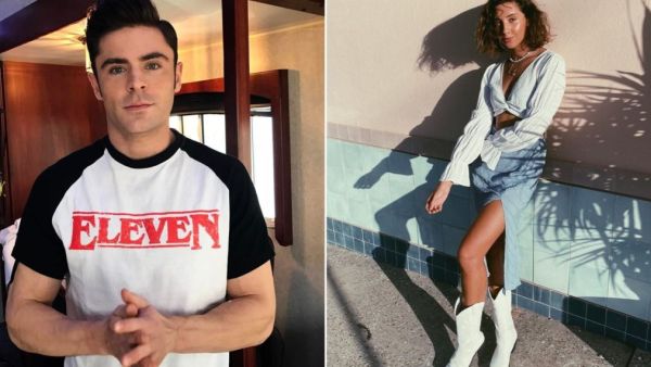 Zac Efron and Vanessa Valladares. (Photo Instagram/ @zacefron/ @_is_ness)