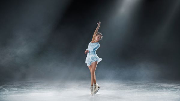 A girl skating at ice arena. (Shutterstock/ File Photo)