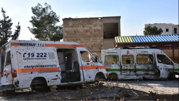 Since March 2011, health facilities across Syria have been subject to 862 direct bombardments and damages caused by nearby attacks. (AFP/File PHoto)