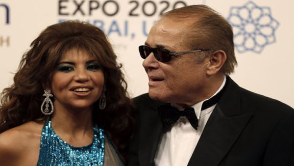 بوسي شلبي وزوجها الفنان الراحل محمود عبد العزيز