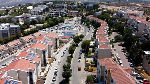 The Israeli settlement of Ariel in the West Bank, on July 1, 2020 (JACK GUEZ / AFP) The Israeli settlement of Ariel in the West Bank, on July 1, 2020 (JACK GUEZ / AFP)