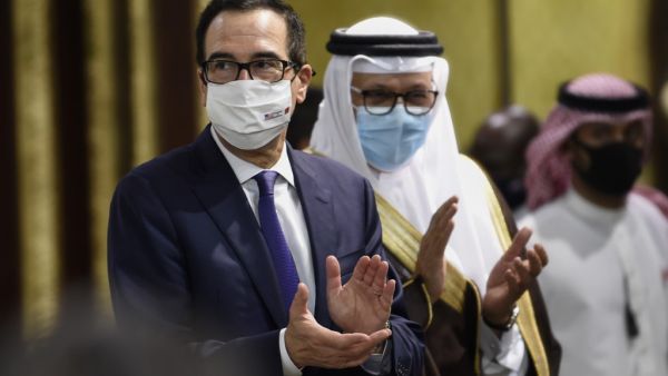 Israel and Bahrain cemented a deal officially establishing relations and signed several memorandums of understanding, further opening up the wealthy Gulf region to the Jewish state. Mazen Mahdi / AFP