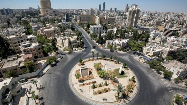 Aerial view of Amman during Lockdown (AFP File Photo) Aerial view of Amman during Lockdown (AFP File Photo)