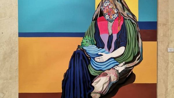 "For Child's Sake" artwork by saudi artist Ramah Al-Husseini. (Instagram) "For Child's Sake" artwork by saudi artist Ramah Al-Husseini. (Instagram)