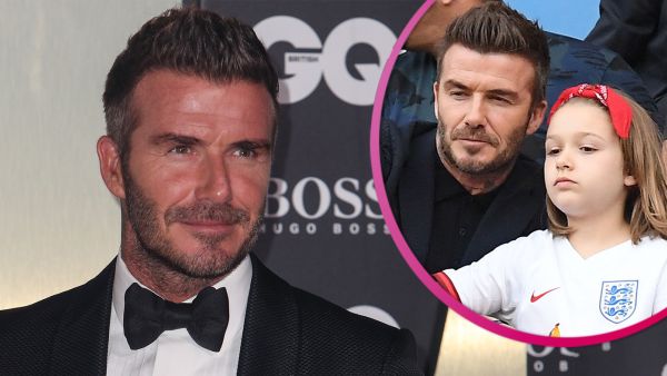 ديفيد بيكهام وابنته