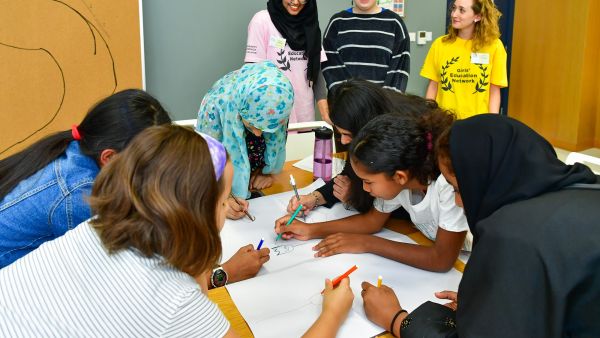 NYU Abu Dhabi’s Office of Community Outreach offers virtual leadership development programs for Abu Dhabi youth