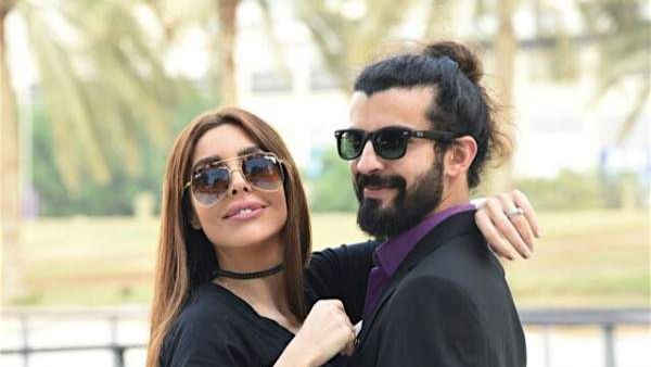ليلى اسكندر وزوجها يعقوب الفرحان
