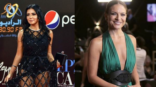 هيلدا خليفة على خطى رانيا يوسف بإطلالة من دون بطانة في مهرجان الجونة السينمائي..هل تجاوزت الحدود؟