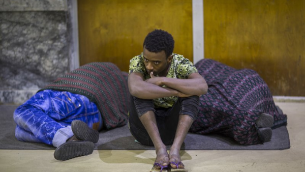Ethiopian migrant (Twitter)