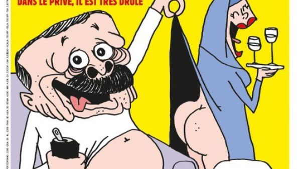 Charlie Hebdo caricature on Erdogan (Twitter)