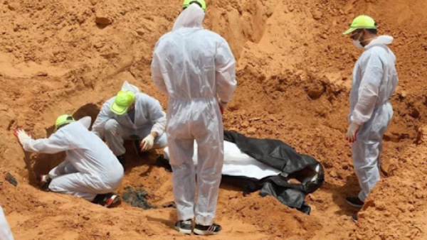 اكتشاف 5 مقابر جماعية بمدينة ترهونة جنوبي العاصمة طرابلس