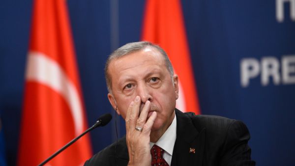 Turkey's President Recep Tayyip Erdogan  (Shutterstock)	