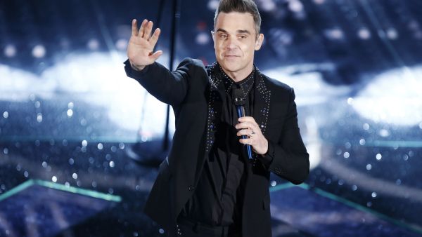 Robbie Williams performs during the 67th Sanremo Song Festival on February 8, 2017, in Sanremo, Italy. (Shutterstock/ File Photo)