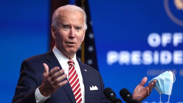  المرشح الديمقراطي للانتخابات الأمريكية جو بايدن 