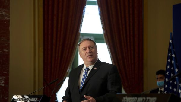 وزير الخارجية الأميركي، مايك بومبيو