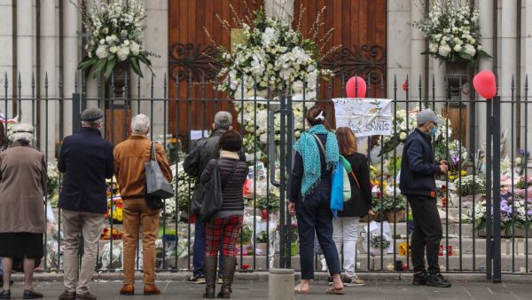 The killings came two weeks after a French teacher was decapitated outside his school north of Paris by a suspected Islamist extremist. The teacher had shown his pupils cartoons of the Prophet Mohammed during a lesson on freedom of speech.  Valery HACHE / AFP