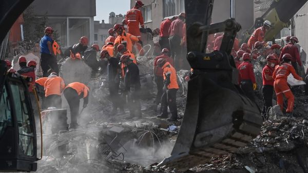 A four-year-old girl was pulled from the rubble 91 hours early November 3, after a powerful earthquake hit western Turkey, killing more than 100 people, the local mayor and AFP reporters at the scene said. OZAN KOSE / AFP