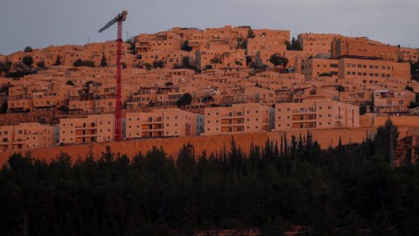 A picture taken on November 12, 2020 shows a view of ongoing construction work at Ramat Shlomo, a Jewish settlement in the Israeli-annexed eastern sector of Jerusalem. Israel has approved building of about 100 settlement homes at the same site where settlement expansion plans unveiled during a 2010 visit by then-US vice president Joe Biden angered Washington, an NGO said on November 12. AHMAD GHARABLI / AFP