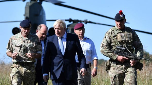 Prime Minister Boris Johnson will on Thursday, November 19, unveil what is being billed as Britain's biggest programme of investment in the armed forces since the end of the Cold War. Ben STANSALL / POOL / AFP