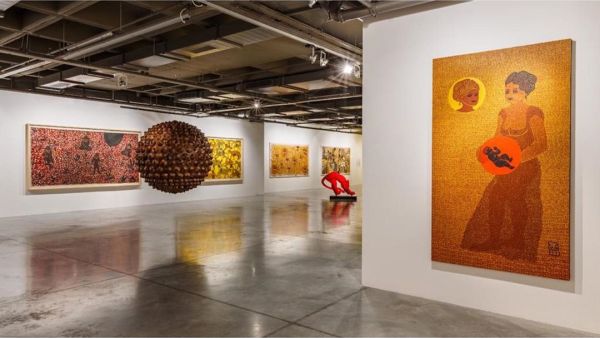 The latest exhibition in the series is a solo show, A Place Called Earth by Selma Gurbuz, whose 35 year career is visualised through thematic stops (Instagram)