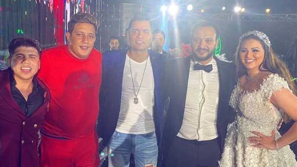 زفاف هنادي مهنا وأحمد خالد صالح بحضور حمو بيكا وعمر كمال وحسن شاكوش
