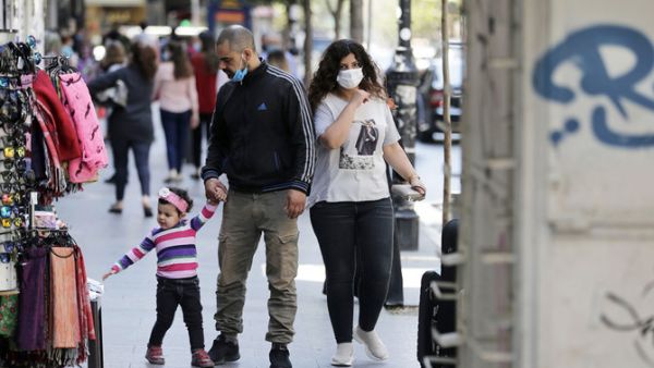 Lebanon's total number of confirmed cases has jumped to more than 126,000 cases. (AFP)