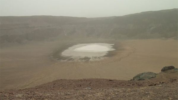 The village, nestled in the Salma Mountains in northern Saudi Arabia, presented a perfect picture of peace and harmony (Twitter)