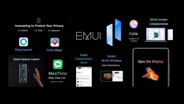 لا توفر واجهة المستخدم EMUI 11 للمستخدمين تجربة تفاعلية بصرية شخصية وفنية فحسب، بل توفر أيضًا ميزات ذكية وسهولة الاستخدام. واجهة المستخدم EMUI 11 تضيف تألقًا لسلسلة هواتف HUAWEI Mate 40