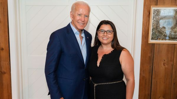 Taskin belongs to the US state of New Jersey, which has 14 electors, and her elevation as a Democratic Party delegate is historic, given her Turkish background.  (Twitter)