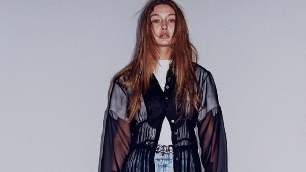 Hadid rarely shares images of her daughter