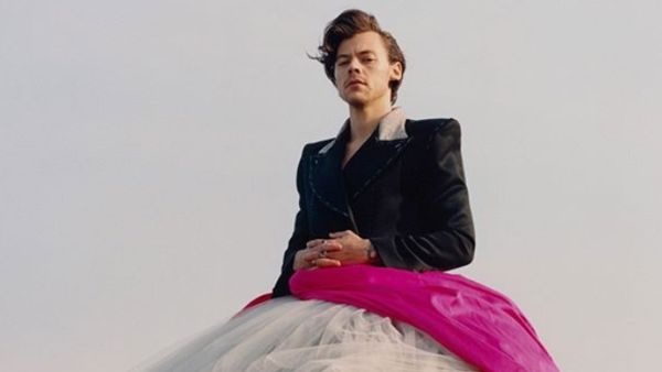 Styles previously discussed his style and gendered fashion in a 2019 interview with The Guardian.
