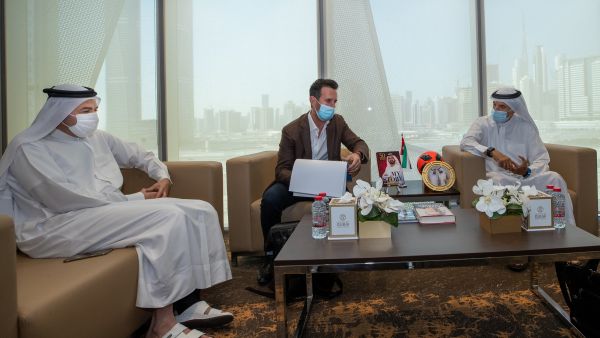Dubai Sports Council discuss cooperation with Israeli club Hapoel Tel Aviv