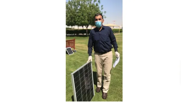 ADU Professor Receives U.S. Patent for Hybrid Energy System Invention