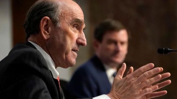 Elliott Abrams is the US special representative for Iran and Venezuela (Twitter)