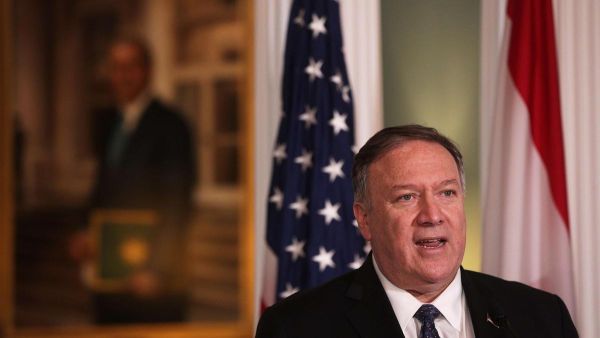 The US Secretary of State pledged continued support for the fight against ISIS and Al Qaeda. AFP