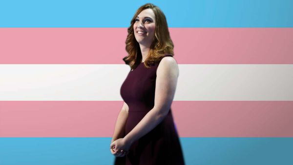 LGBT rights activist Sarah McBride. (Albawaba/ Rami Khoury)