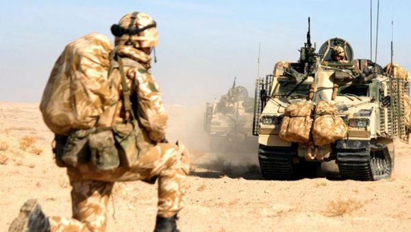 قوات بريطانية في افغانستان