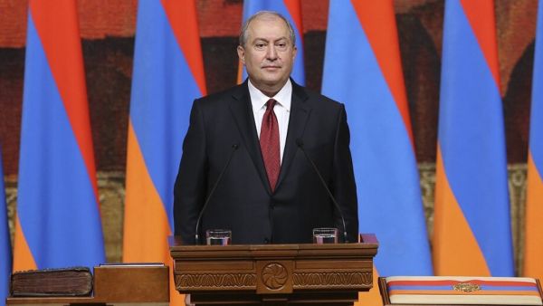  الرئيس الأرمني، أرمين سركيسيان