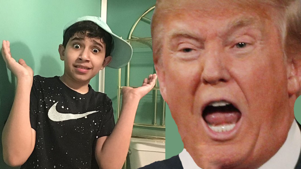The Latest Kid to Impersonate Trump Online: Make American Great Again