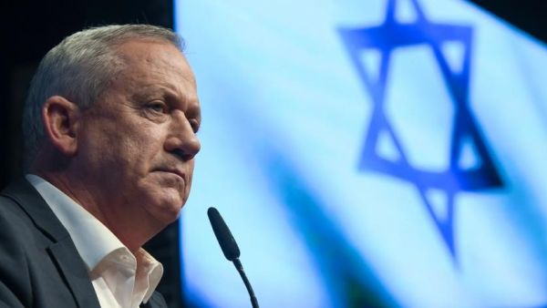 Israeli defence Minister Benny Gantz Gantz. (AFP)