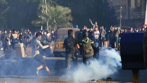 جانب من الاحتجاجات في محافظة ذي قار / أرشيفية