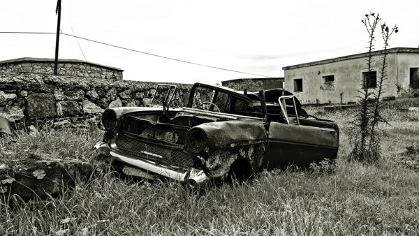 Ghost City Abandoned Maras in Turkish Republic of Northern Cyprus. East Mediterranean. Military zone. (Shutterstock/ File Photo)