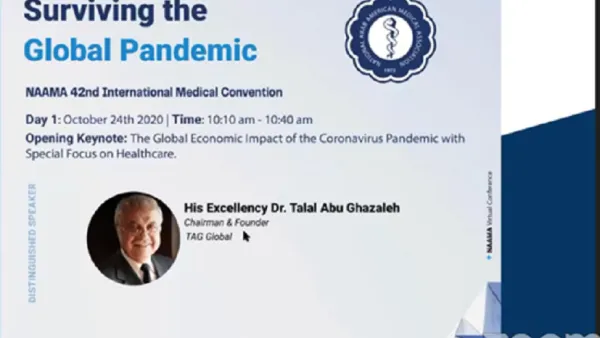 Abu-Ghazaleh: A Real Solution Is a Global Solution To Face COVID-19 Crisis
